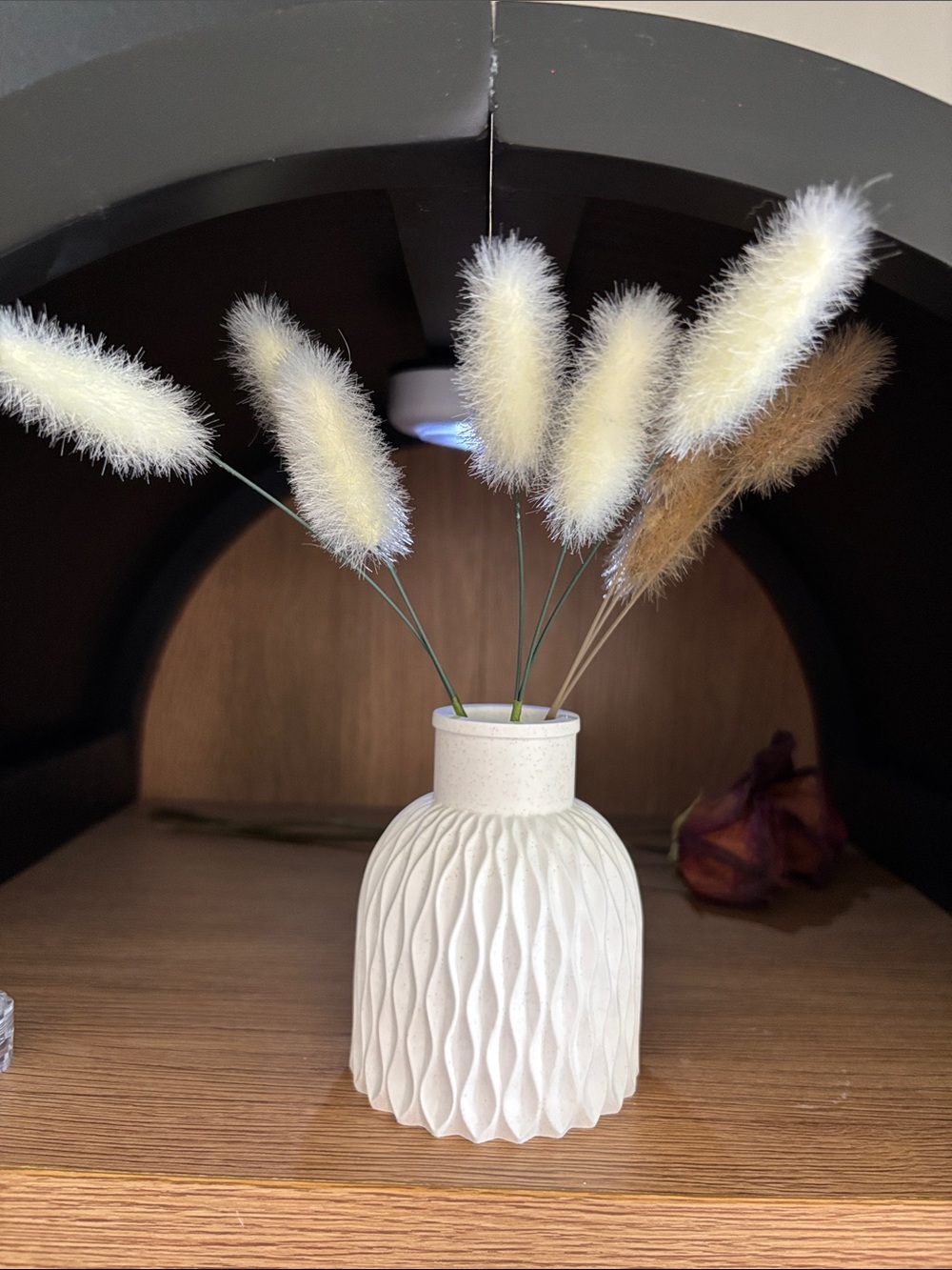 Hand Crafted MINI Cream Textured Ceramic Vase